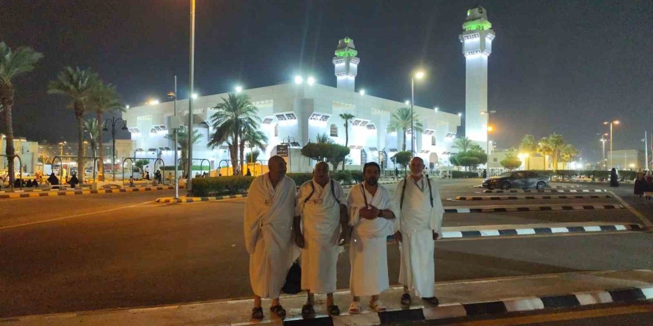 Denizlili umreciler üçüncü umrelerini Tenim’de idrak etti