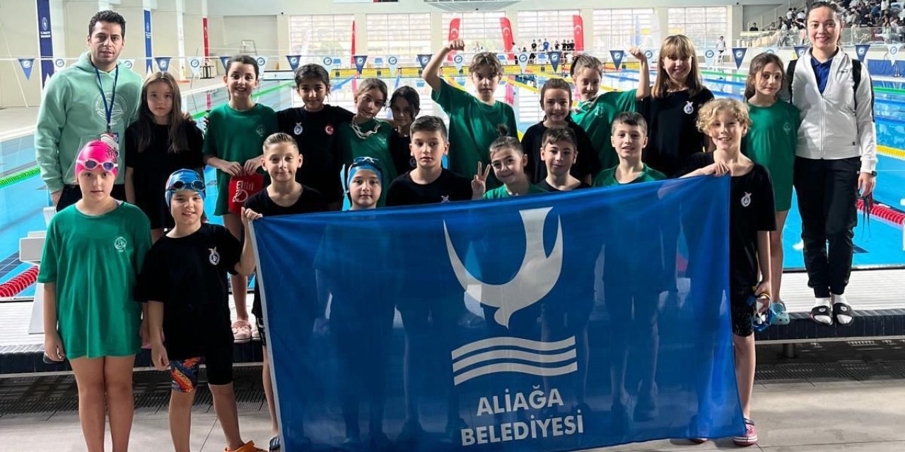 AGM Spor Kulübü Yüzme Şenliklerinde parladı