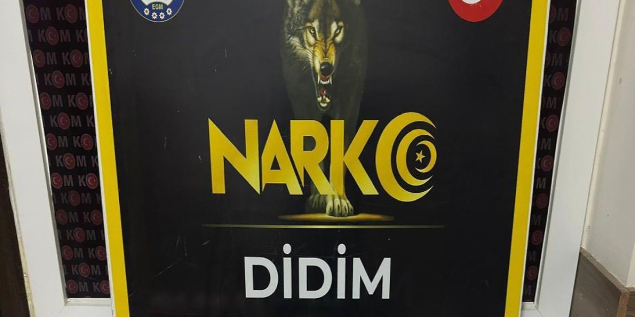 Didim’de 1 kilo sıvı uyuşturucu ele geçirildi