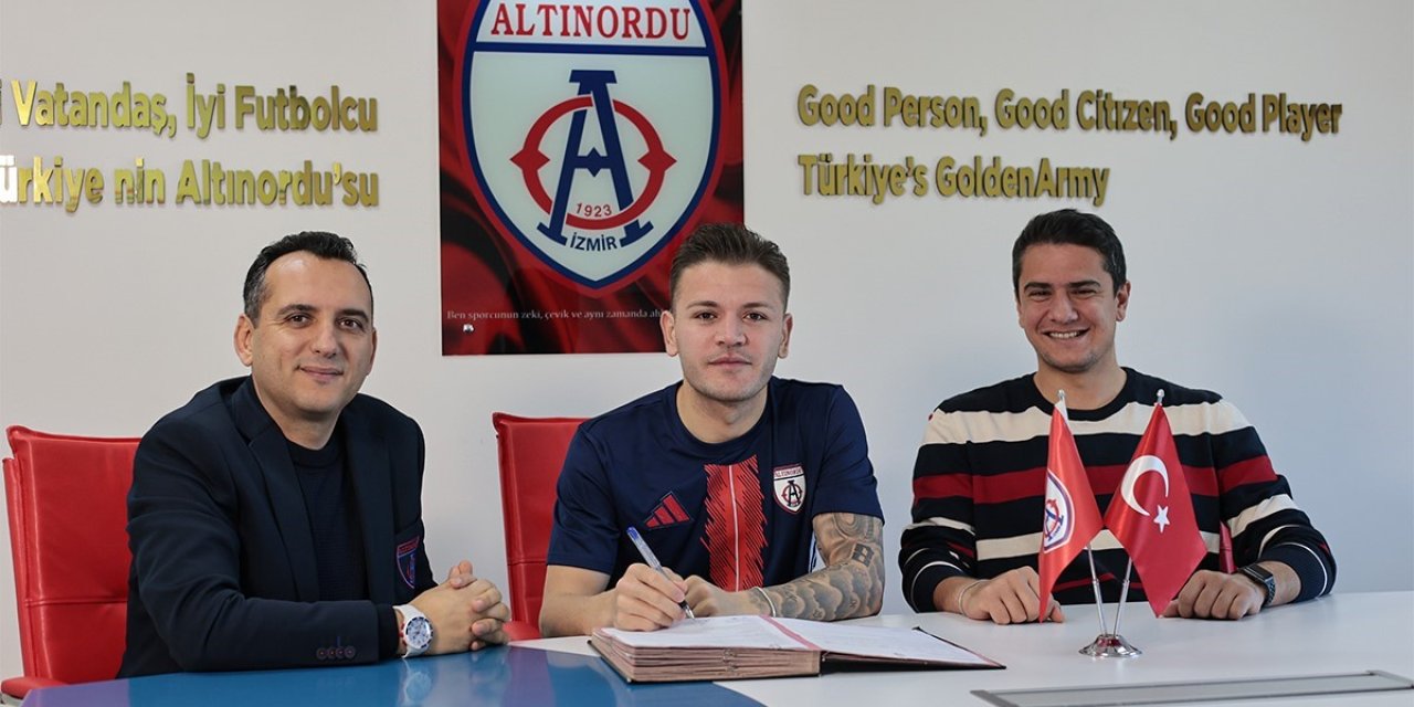 Altınordu’dan orta sahaya takviye