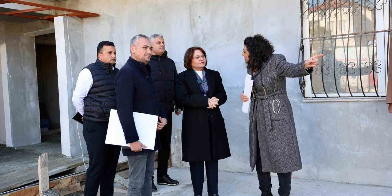 Başkan Gençay, Özel Çocuklar Oyun Evi’ndeki çalışmaları yerinde inceledi