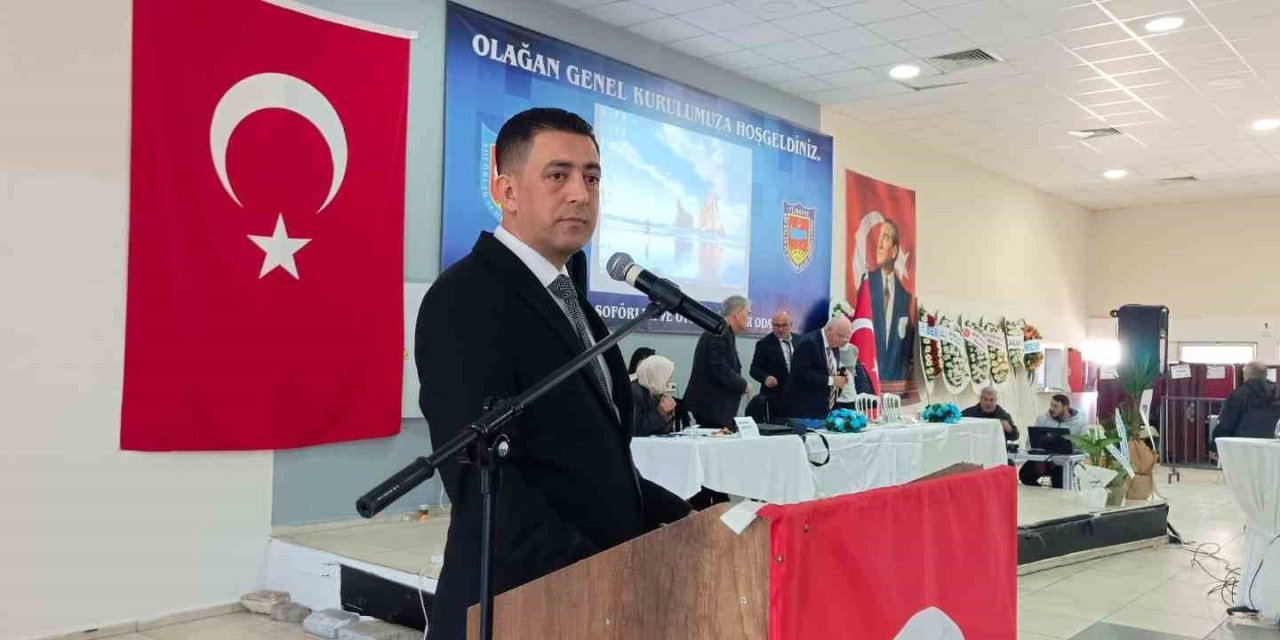 Aliağa Şoförler ve Otomobilciler Esnaf Odası’nda Seyhan Öz başkan seçildi