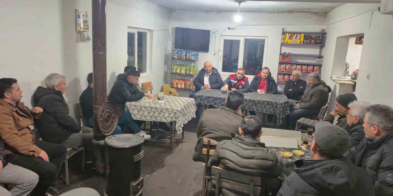 Dinar’da çiftçilere kooperatifçilik anlatıldı