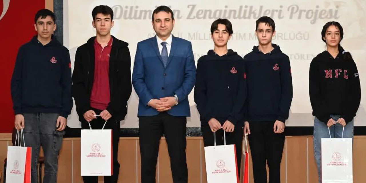 Aydın Lisesi’nden “Dilimizin Zenginlikleri” projesinde büyük başarı