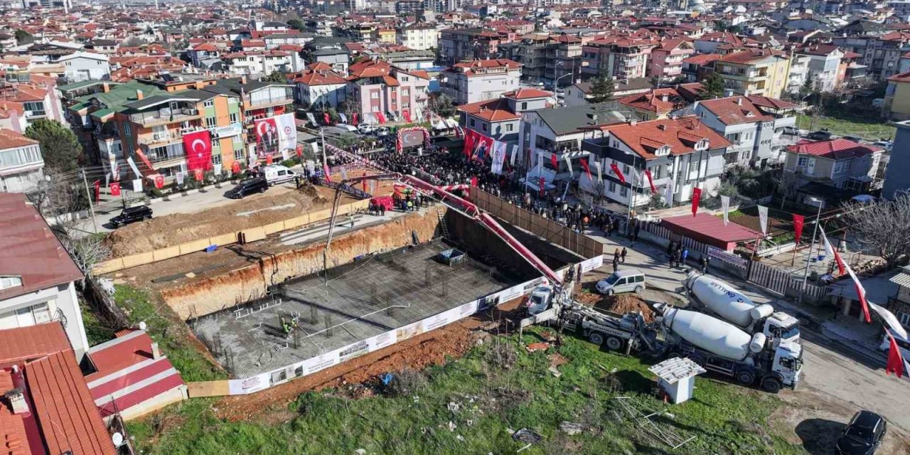 Egekent Karaman Güneşli Günler Çocuk Gelişim Merkezinin temel atma töreni düzenlendi