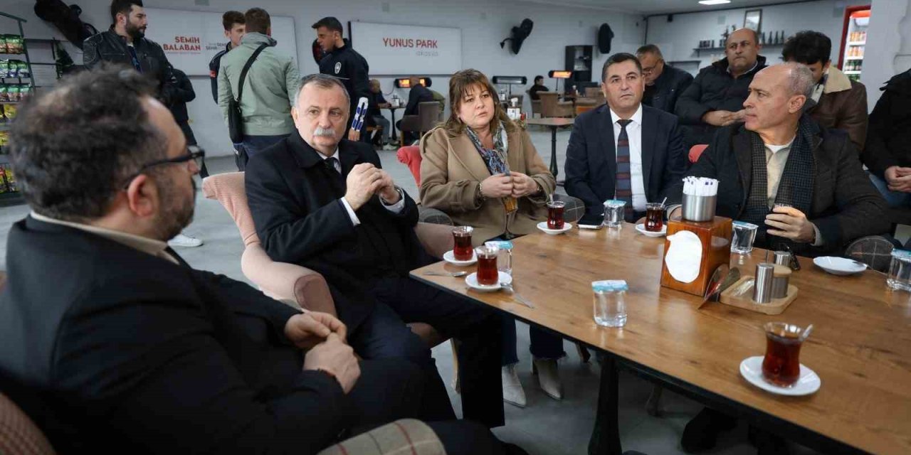 Başkan Balaban Muradiye’de çalışmaları yerinde inceledi