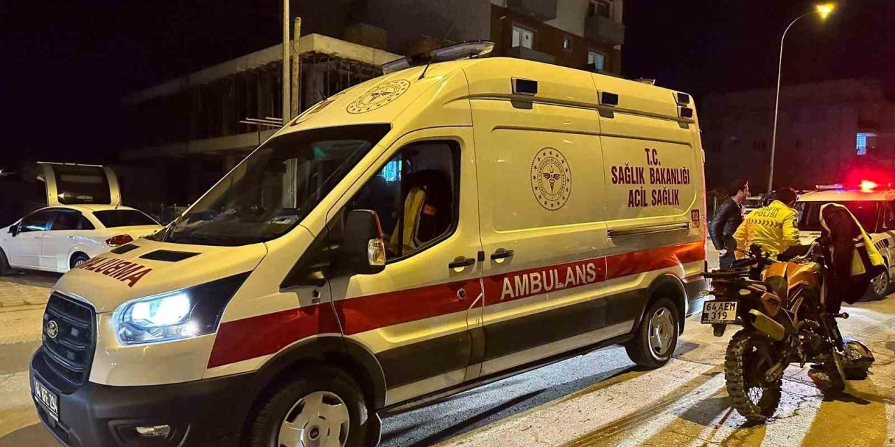 Uşak’ta motosikletin çarptığı yaya hayatını kaybetti: Kaza anı kamereda