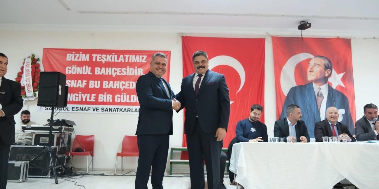 Sarıgöl Esnaf ve Sanatkarlar Odası Olağan Genel Kurulu’nda Emrah Eroğlu 4. kez güven tazeledi