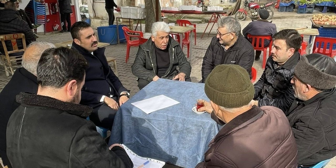 Başçayır Mahallesi’nde çiftçi buluşmaları gerçekleştirildi