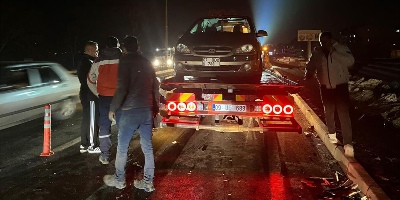 Aydın'da zincirleme trafik kazası: 2 yaralı