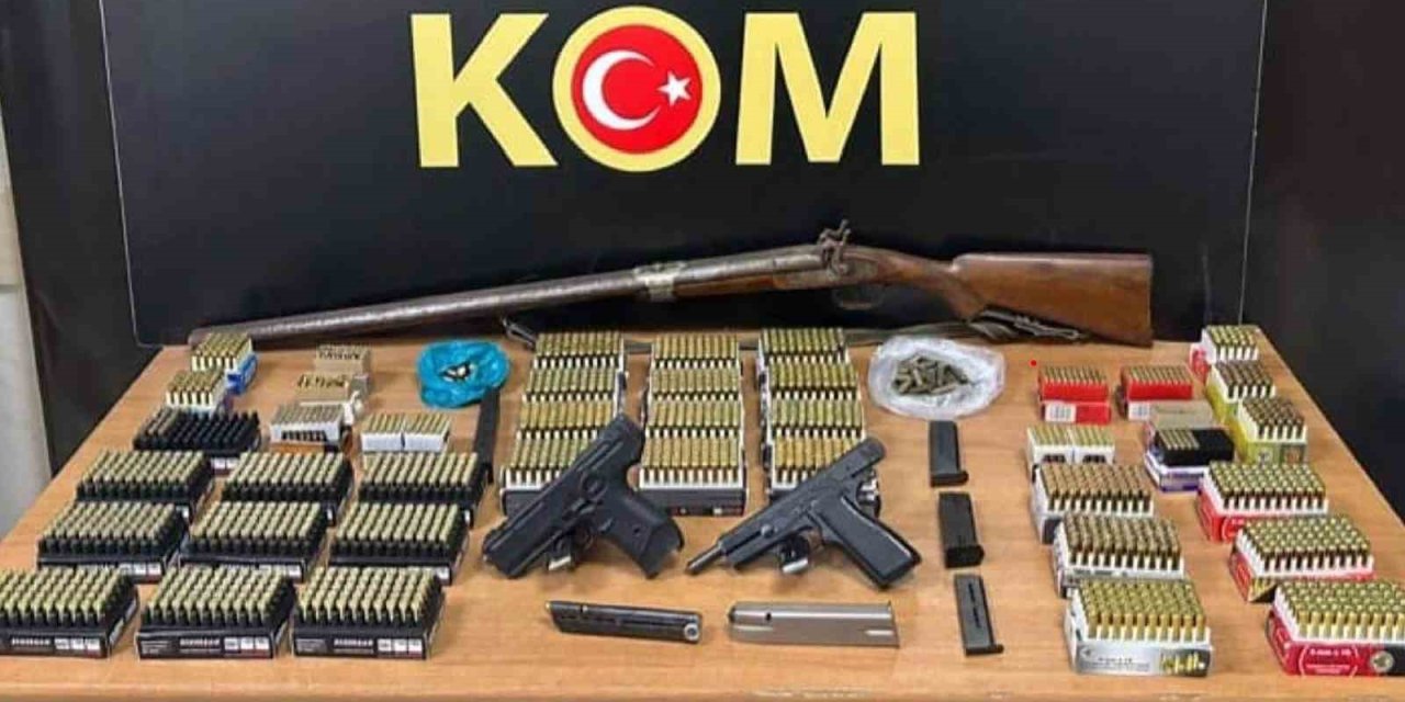 Muğla’da bir yılda 299 ruhsatsız tabanca ele geçirildi