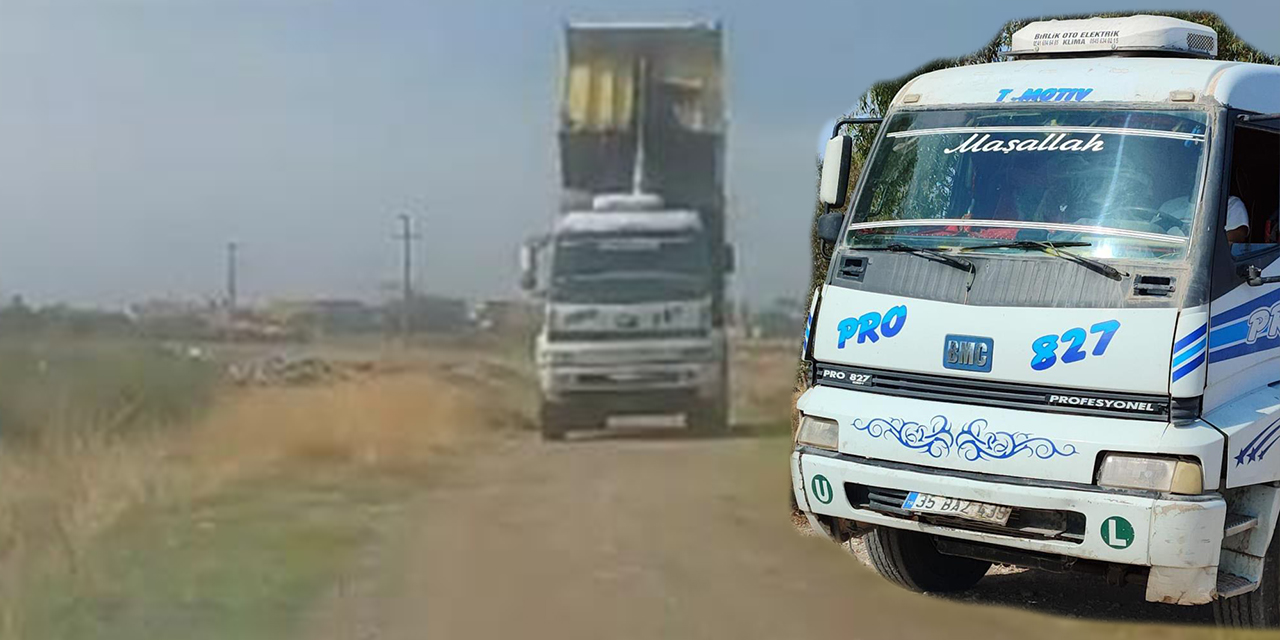 Hem kaçak moloz döktü, hem ehliyetsiz, hem de polise direndi