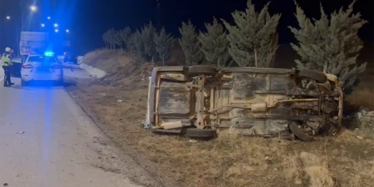 Tırla çarpışan otomobil sürücüsü ağır yaralandı