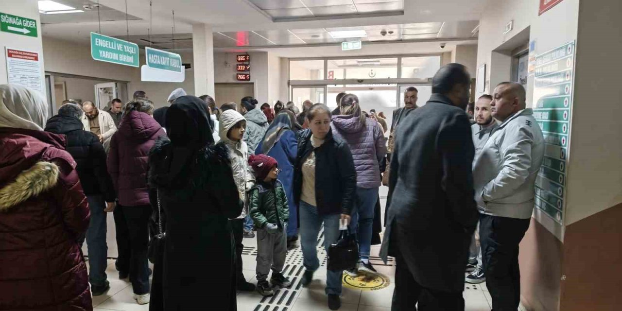 Aydın soğuğa dayanamadı, vatandaşlar hastaneye akın etti