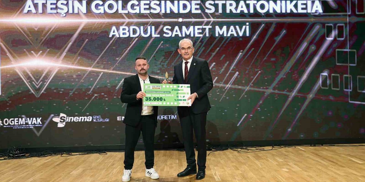 ‘Yeşil Vatan’ kısa film özel ödülü Muğla’ya