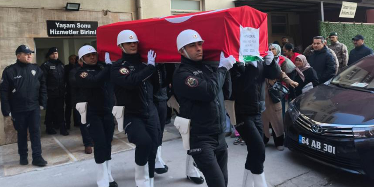 Şehit polis memuru Aydın’dan memleketine uğurlandı