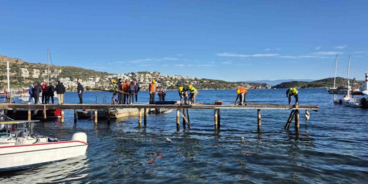 Bodrum’daki kaçak Liman 10 yıl sonra yıkılıyor