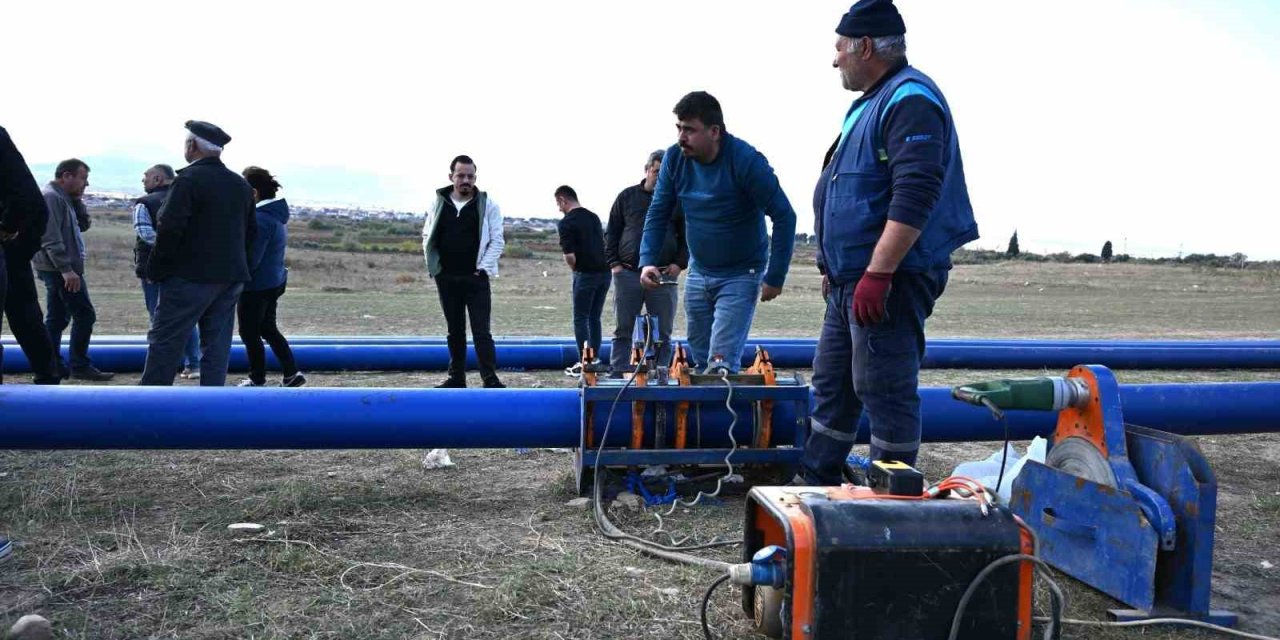 Manisa’da 45 yıllık asbestli içme suyu hattı tarihe karışıyor