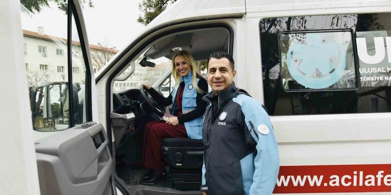 Muğla UMKE’ye tam donanımlı lojistik araç