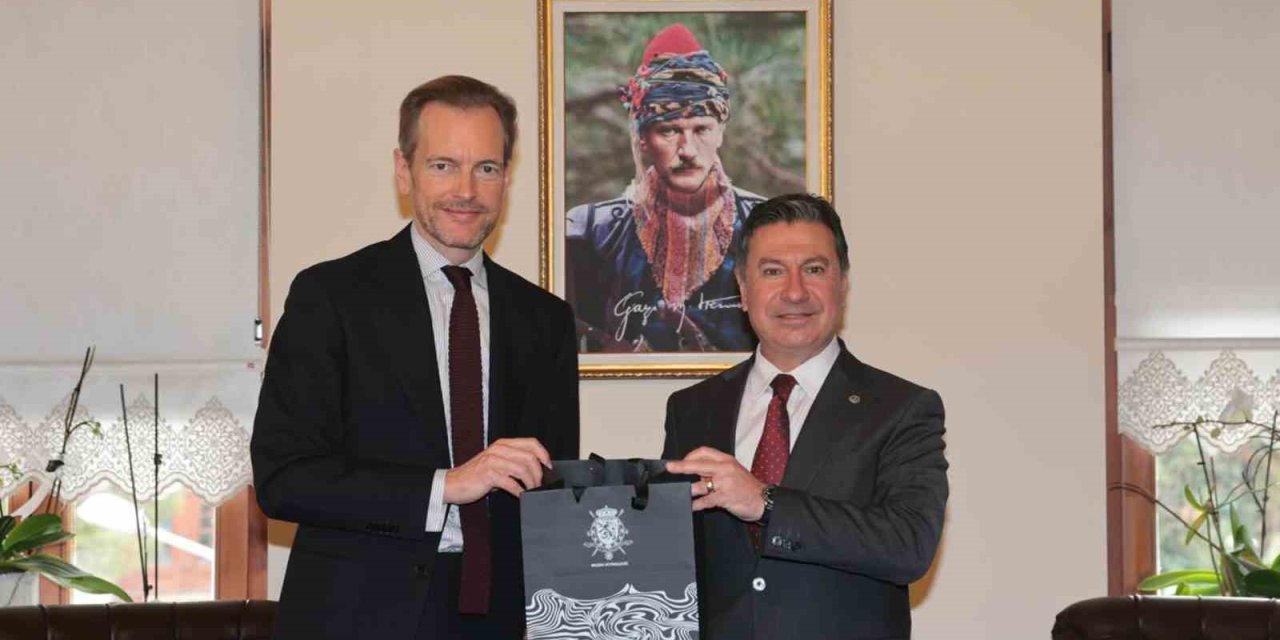 Başkan Aras Belçika Krallığı Ankara Büyükelçisini ağırladı