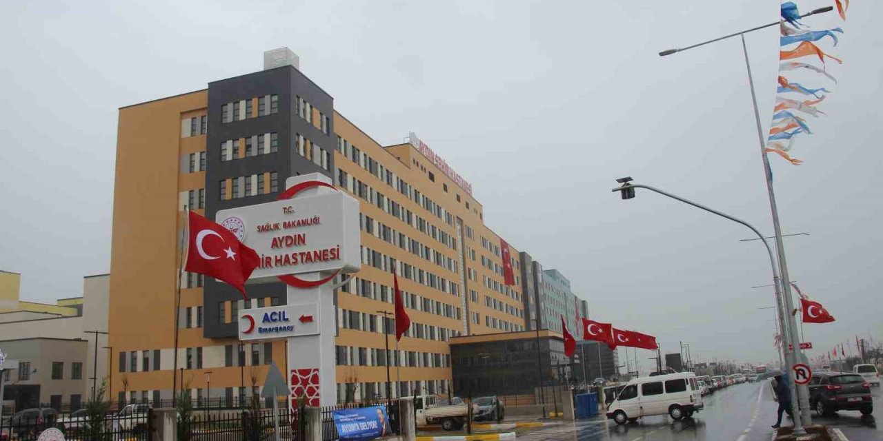 Aydın Şehir Hastanesi, Cumhurbaşkanı Erdoğan’ı bekliyor