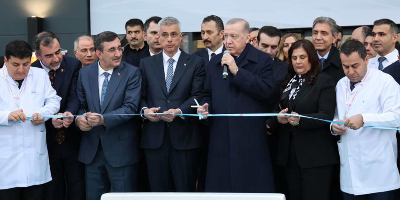 Cumhurbaşkanı Erdoğan Aydın Şehir Hastanesi’ni açtı