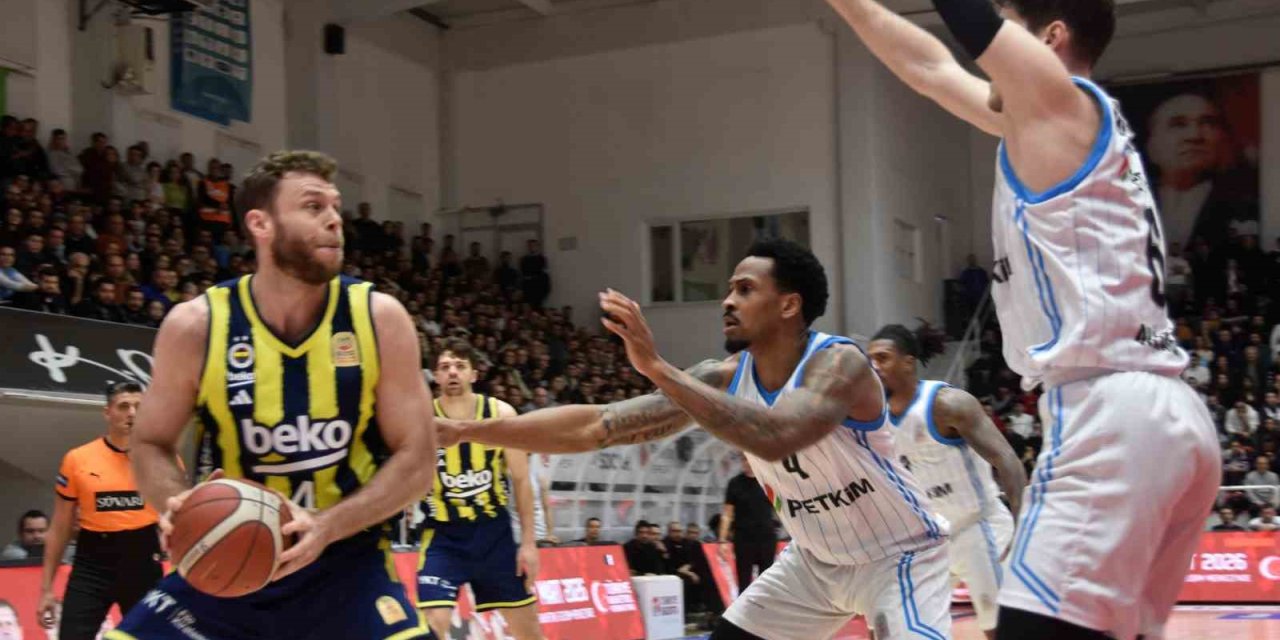Basketbol Süper Ligi: Aliağa Petkimspor: 70 - Fenerbahçe Beko: 78