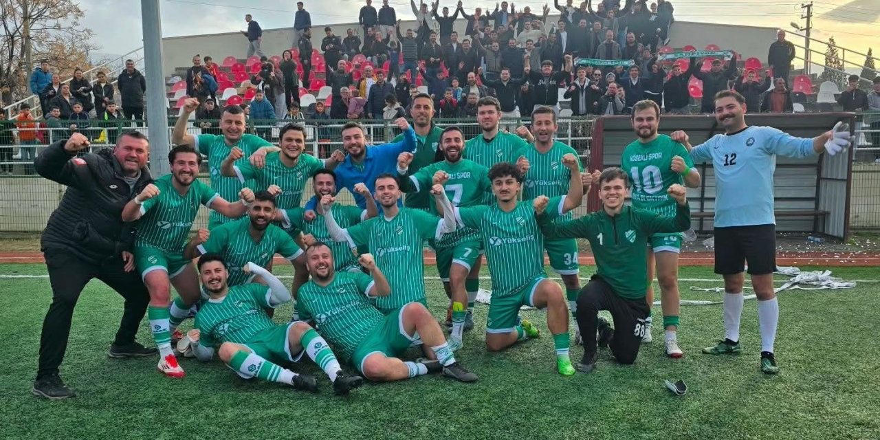 Salihli Kösealispor şampiyonluğunu ilan etti