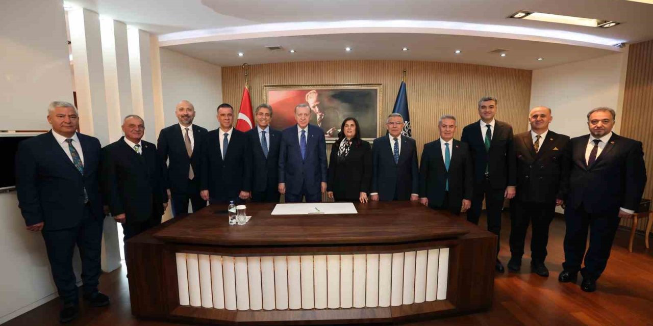 Başkan Arıkan: "Cumhurbaşkanımızla bir araya gelmek büyük onur"