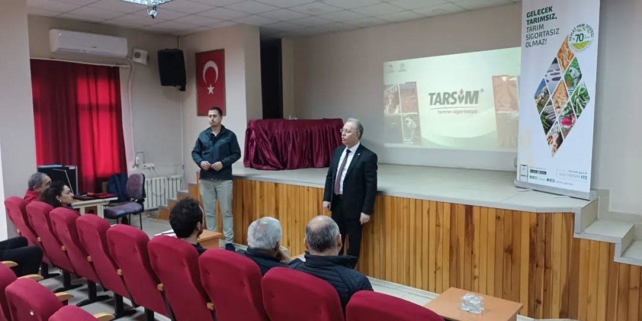 Aydınlı üreticiler, TARSİM hakkında bilgilendirildi