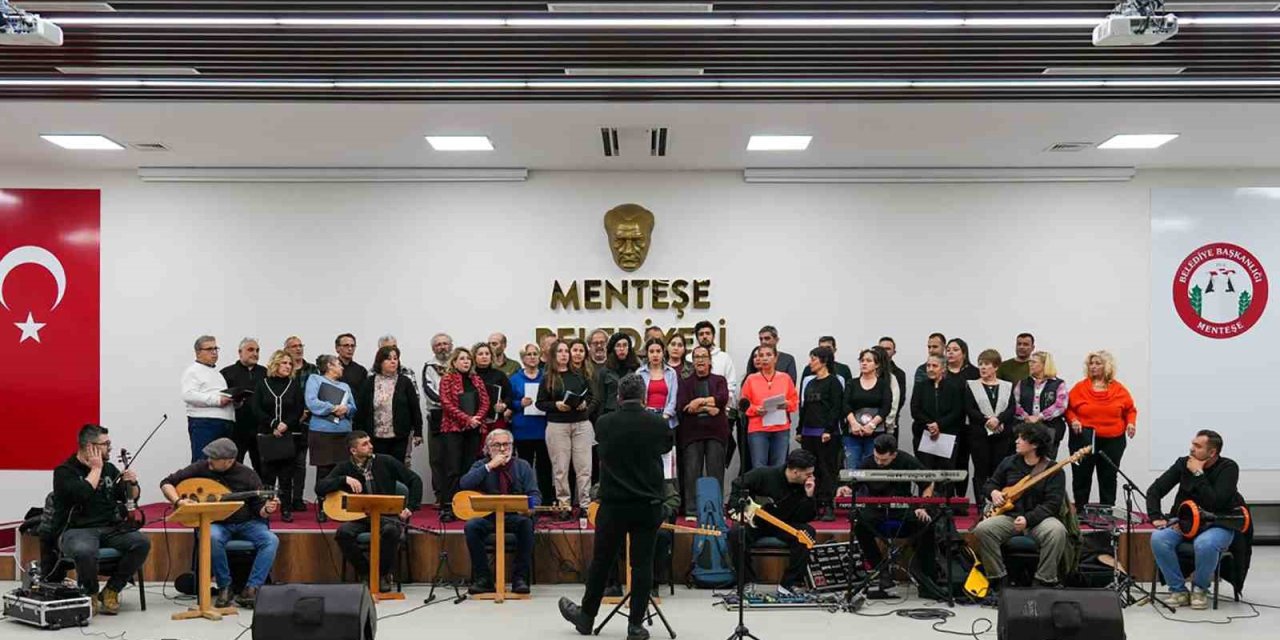 Menteşe Belediye Korosu Barış Manço repertuvarıyla sahne alıyor