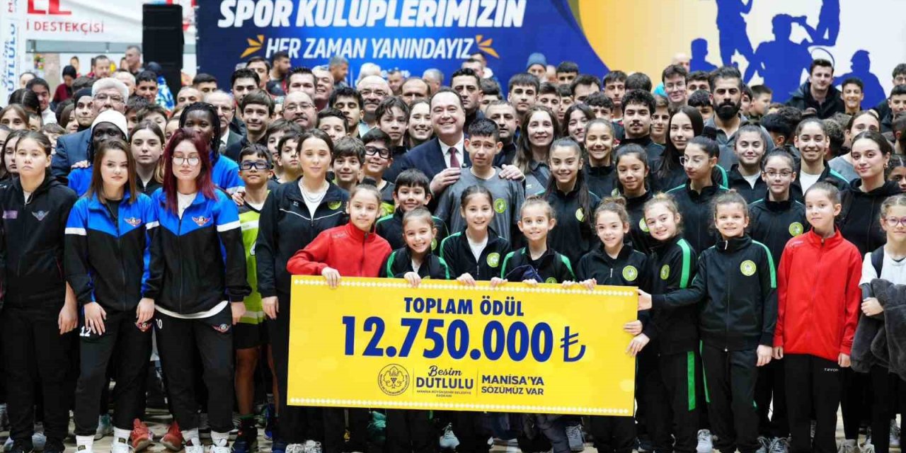 Manisa Büyükşehir Belediyesi’nden 123 kulübe 12.7 milyon TL destek