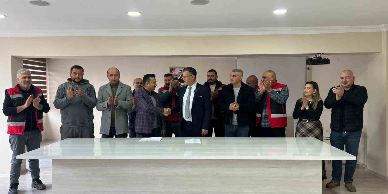 Alaşehir Belediyesi’nde emekçiye nefes aldıran zam