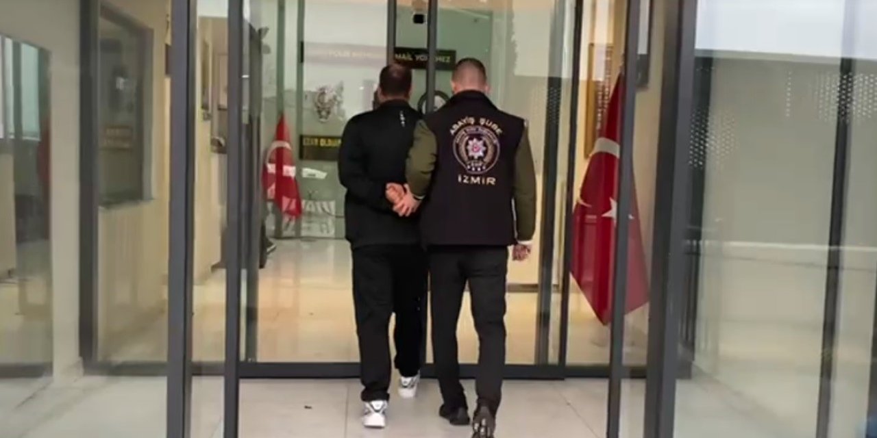 İzmir’de 27 yıl hapis cezasıyla aranan şahıs yakalandı