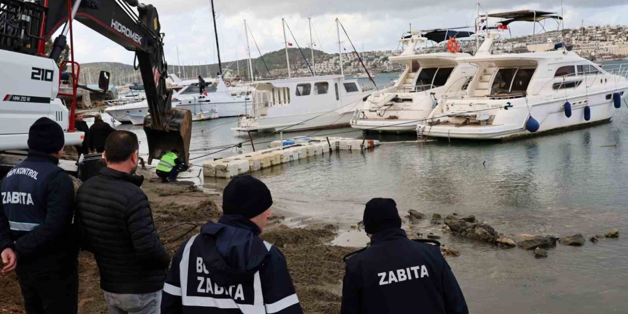 Bodrum’da Gümbet Koyu halka kazandırılıyor