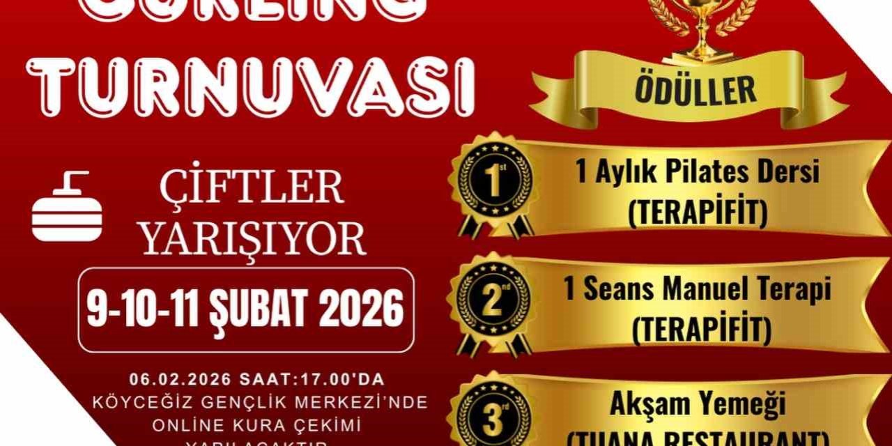 Köyceğiz’de ödüllü Floor Curling Turnuvası düzenlendi