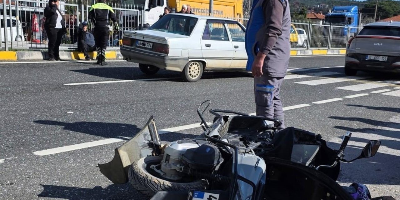 Ula’da trafik kazası: 1 yaralı