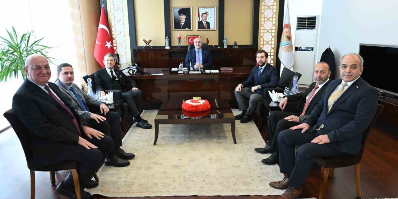 Denizli OSB yönetiminden Denizli’nin yeni Valisi Köşger’e ziyaret