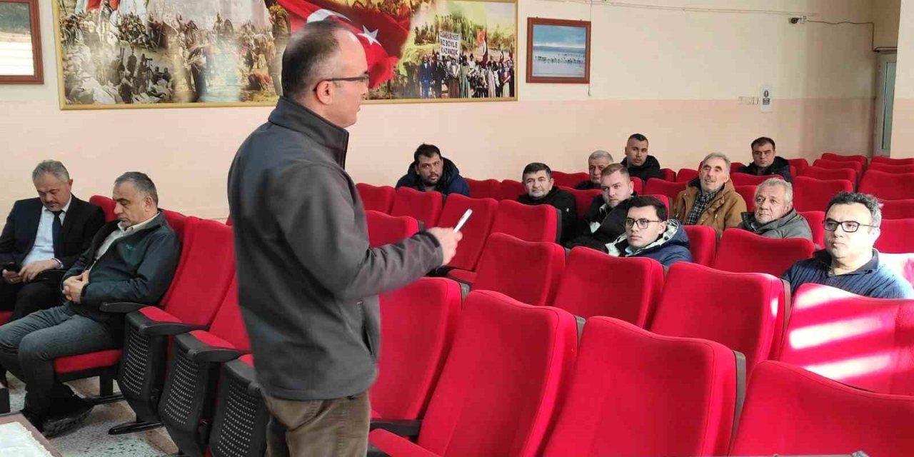 Çiftçiler TARSİM konusunda bilgilendirildi
