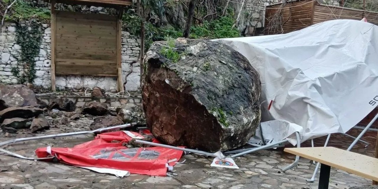 Soma’da meydana gelen heyelan korkuttu