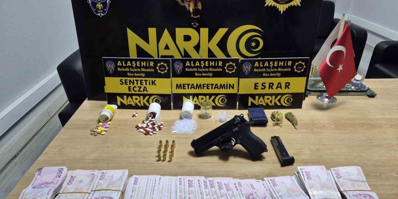Alaşehir’de uyuşturucu operasyonu: 1 tutuklama