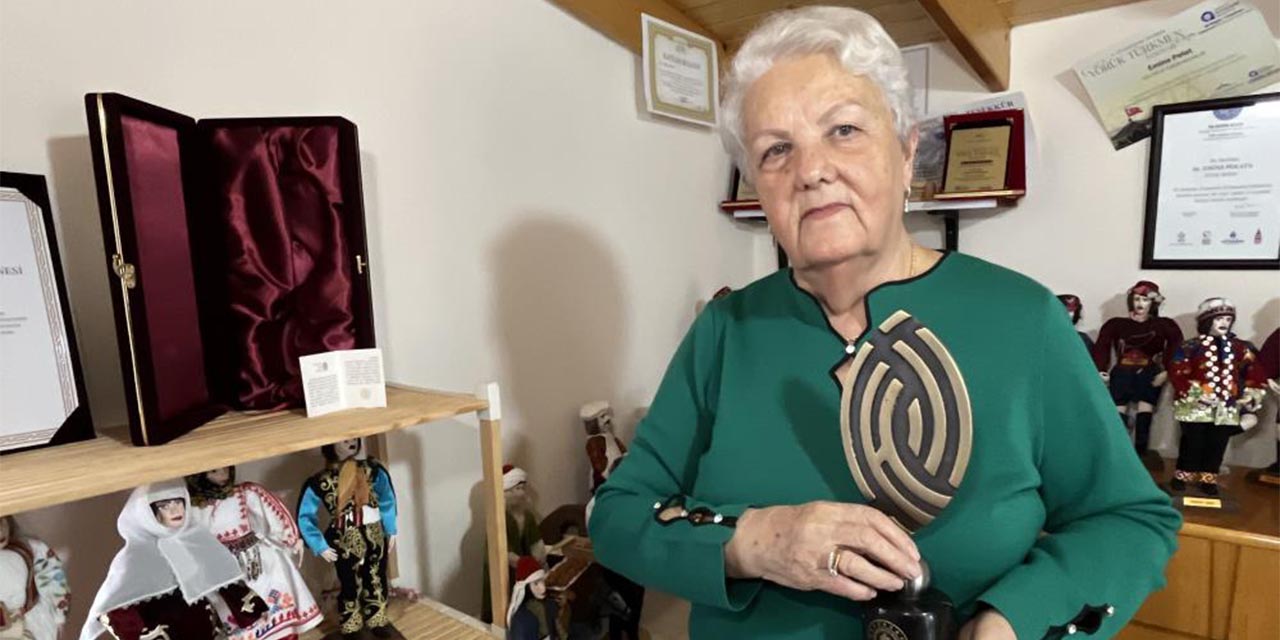 Folklorik kitre bebek sanatıyla Türkiye’nin ‘hazinesi’ oldu