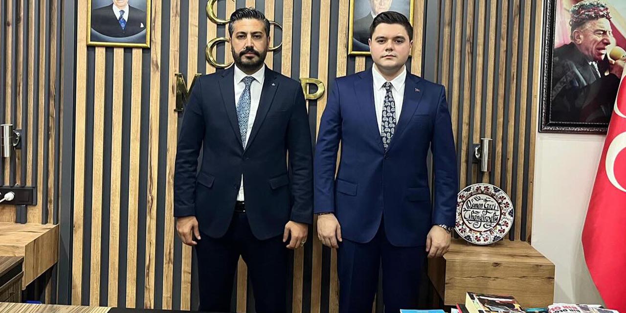 Ülkü Ocakları’ndan MHP Aydın İl Başkanlığı’na hayırlı olsun ziyareti