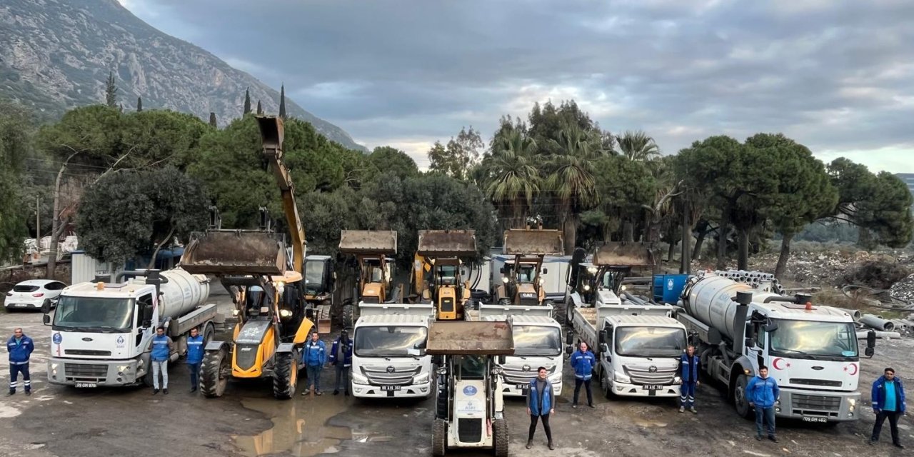 ASKİ ve Aydın Büyükşehir Belediyesi yağışlara hazır