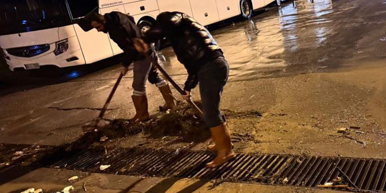 Kuşadası Belediyesi Sel ve Taşkınlara Karşı Teyakkuzda