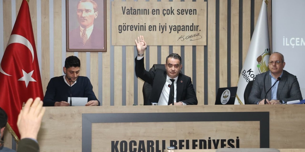 Koçarlı Belediyesi meclis toplantısı gerçekleştirildi