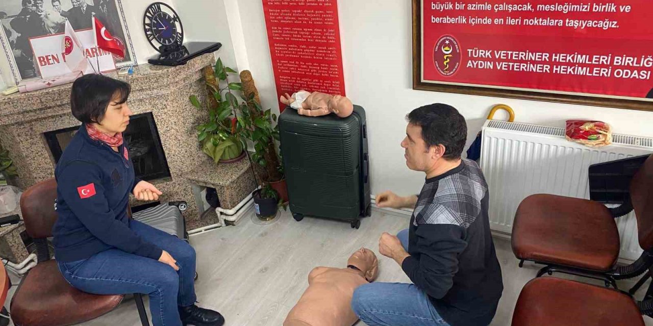 Veteriner hekimlere ilkyardım eğitimi