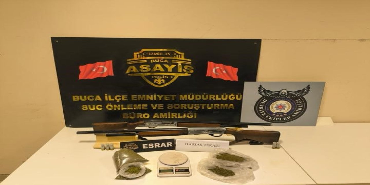 İzmir’de uyuşturucu operasyonu: 1 gözaltı