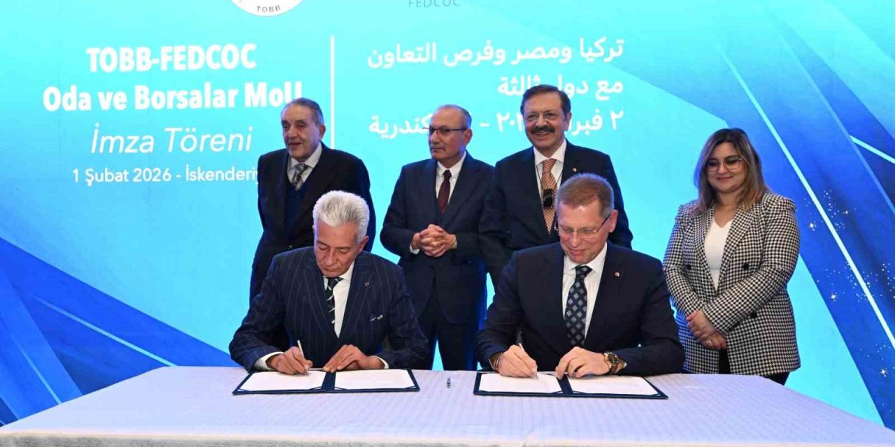 Manisa Ticaret Borsası’ndan Türkiye-Mısır ticaretine güçlü katkı