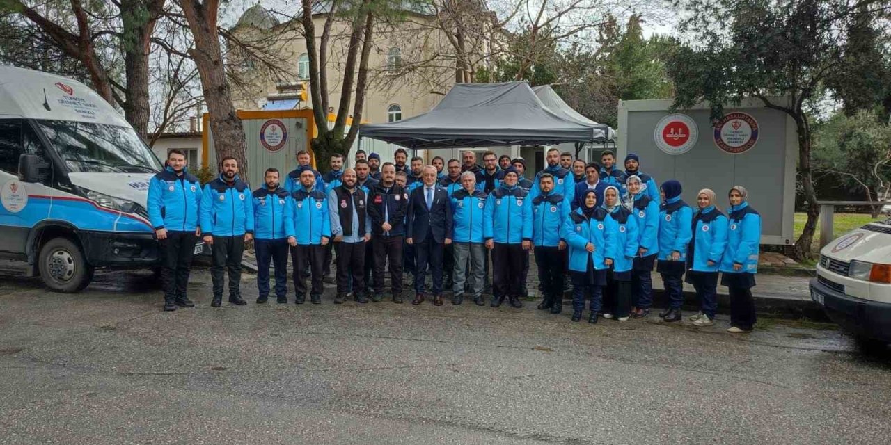 TDV Denizli Arama Kurtarma ekibi güçleniyor